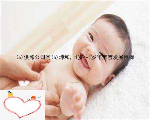 吴川市供卵公司问吴川市坤和，1岁～1岁半宝宝发展目标