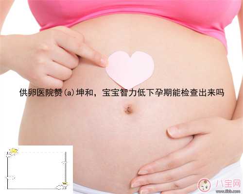 供卵医院赞渭城区坤和，宝宝智力低下孕期能检查出来吗