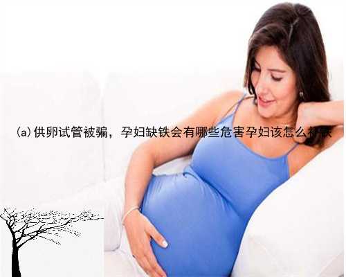 兴海县供卵试管被骗，孕妇缺铁会有哪些危害孕妇该怎么补铁