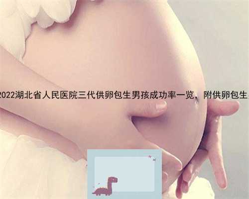 供卵的孩子 2022湖北省人民医院三代供卵包生男孩成功率一览，附供卵包生男孩