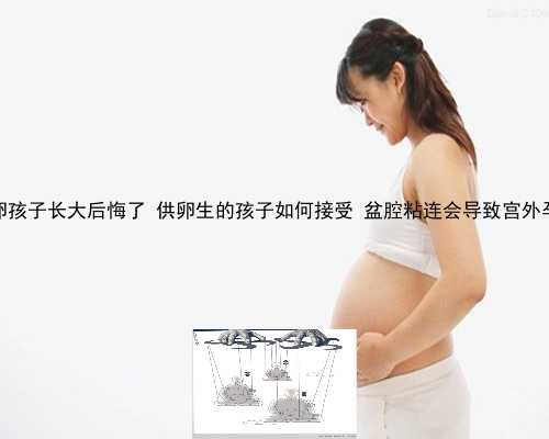 供卵孩子长大后悔了 供卵生的孩子如何接受 盆腔粘连会导致宫外孕吗